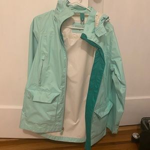Teal spring raincoat VINEYARD VINES
